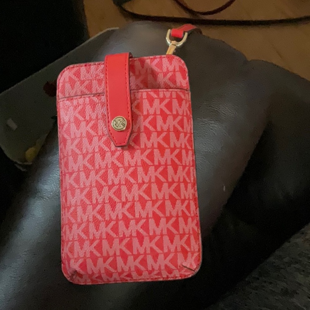 Michael Kors Red Cell Phone Case